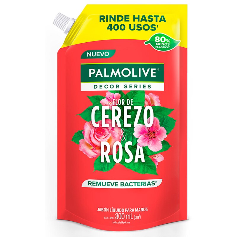 Jabón líquido Decor Series ® Cerezo y rosa Jabón líquido Decor Series ® Cerezo y rosa