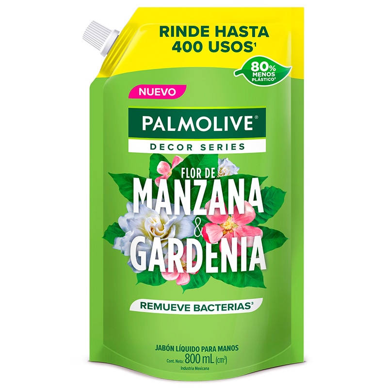 Jabón líquido manos Manzana y Gardenia Decor Series ® Jabón líquido manos Manzana y Gardenia Decor Series ®